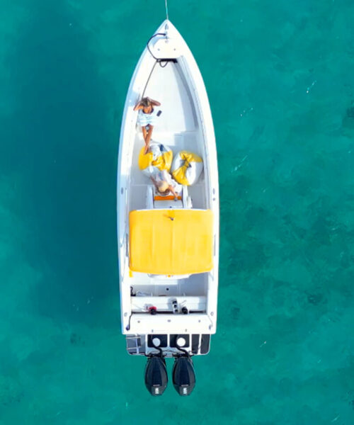 enjoying the rocknrolla boat-St-John-boat-charters